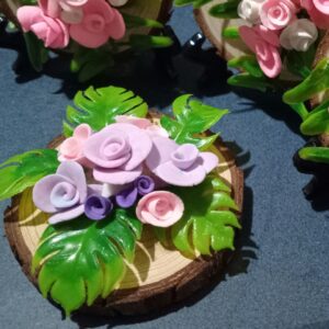 Miniatura Floral 3D