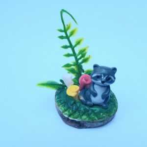 Miniatura 3D - Mapache